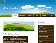 Tablet Screenshot of ailleurs-atelier.com